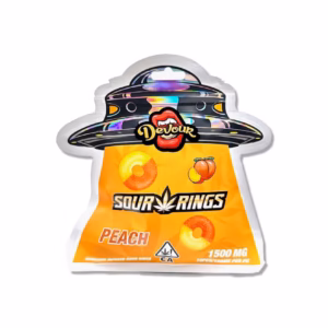 DEVOUR 1500MG PEACH SOUR RINGS