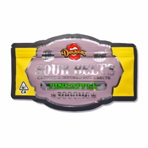 DEVOUR 3000MG PINEAPPLE BELTS