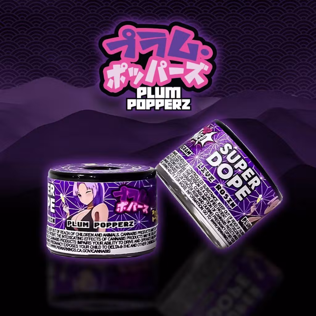 Plum Popperz — Live Rosin 1g