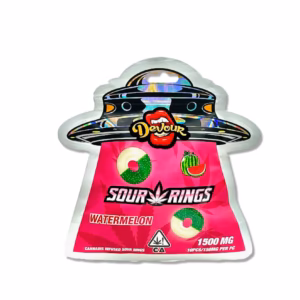 DEVOUR 1500MG WATERMELON SOUR RINGS