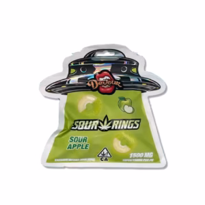 DEVOUR 1500MG SOUR APPLE SOUR RINGS