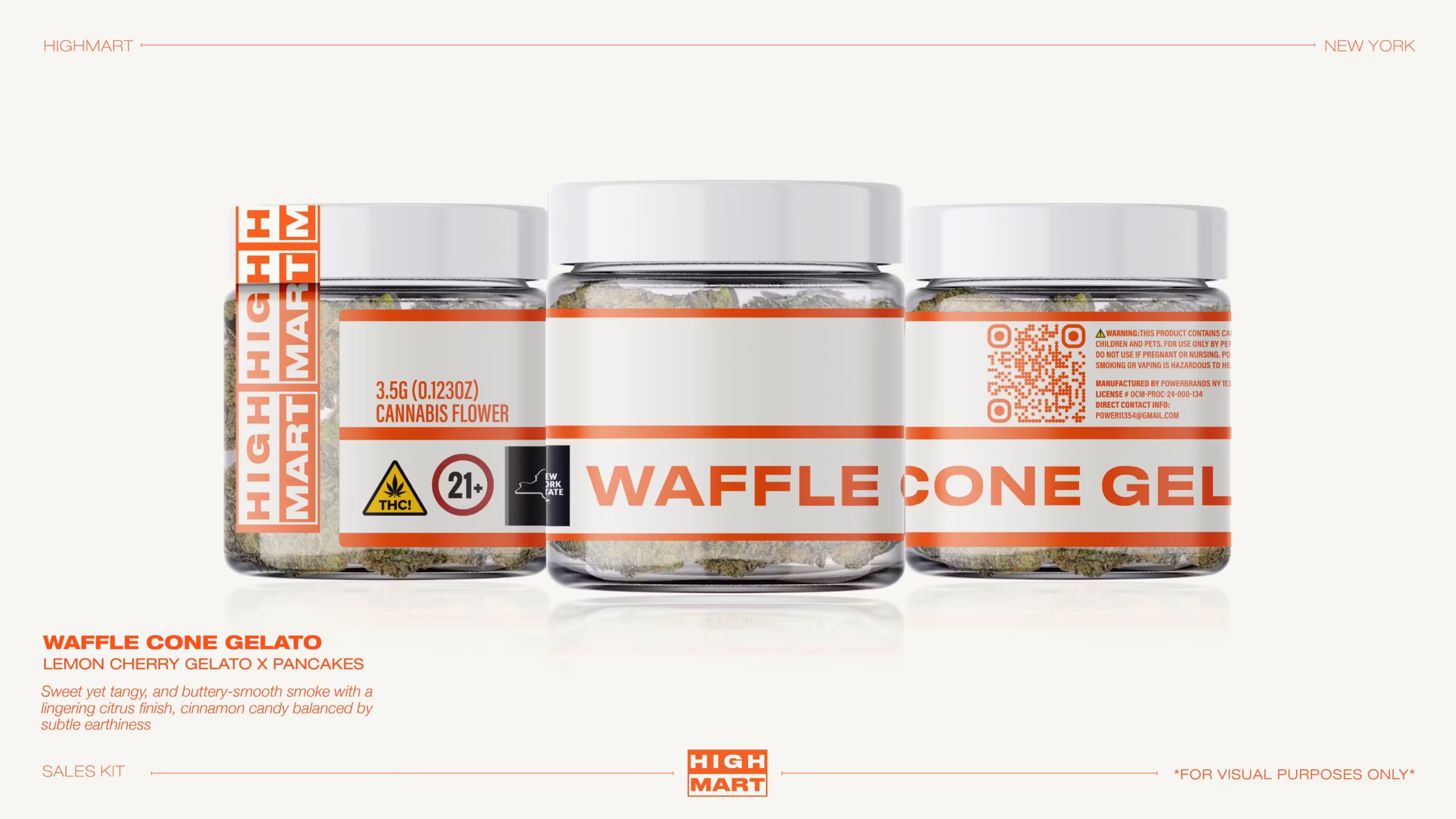 Waffle Cone Gelato - 3.5g